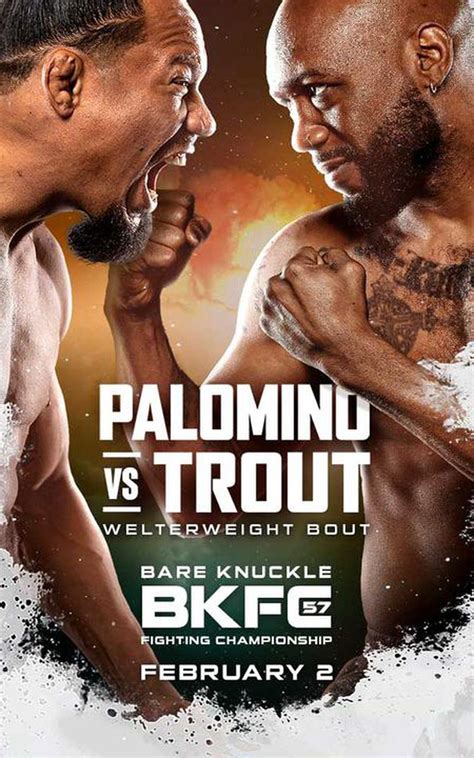 bkfc 57|bkfc 57 palomino vs trout.